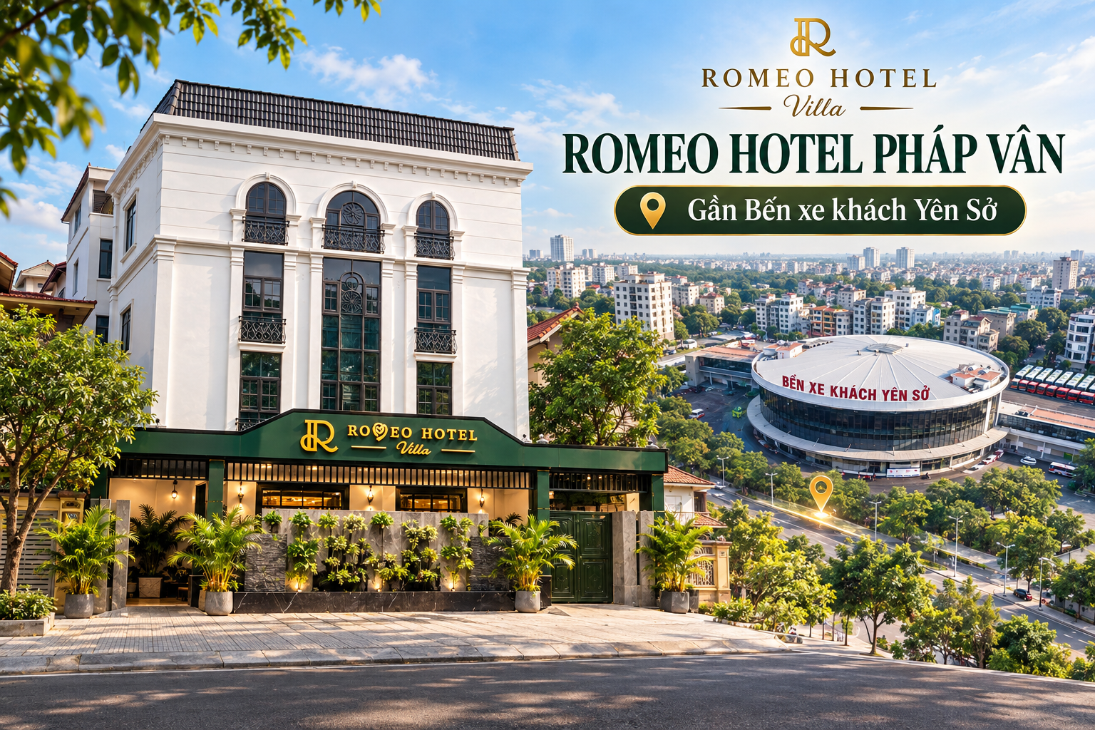 Khách Sạn Gần Bến Xe Yên Sở – Romeo Hotel Pháp Vân